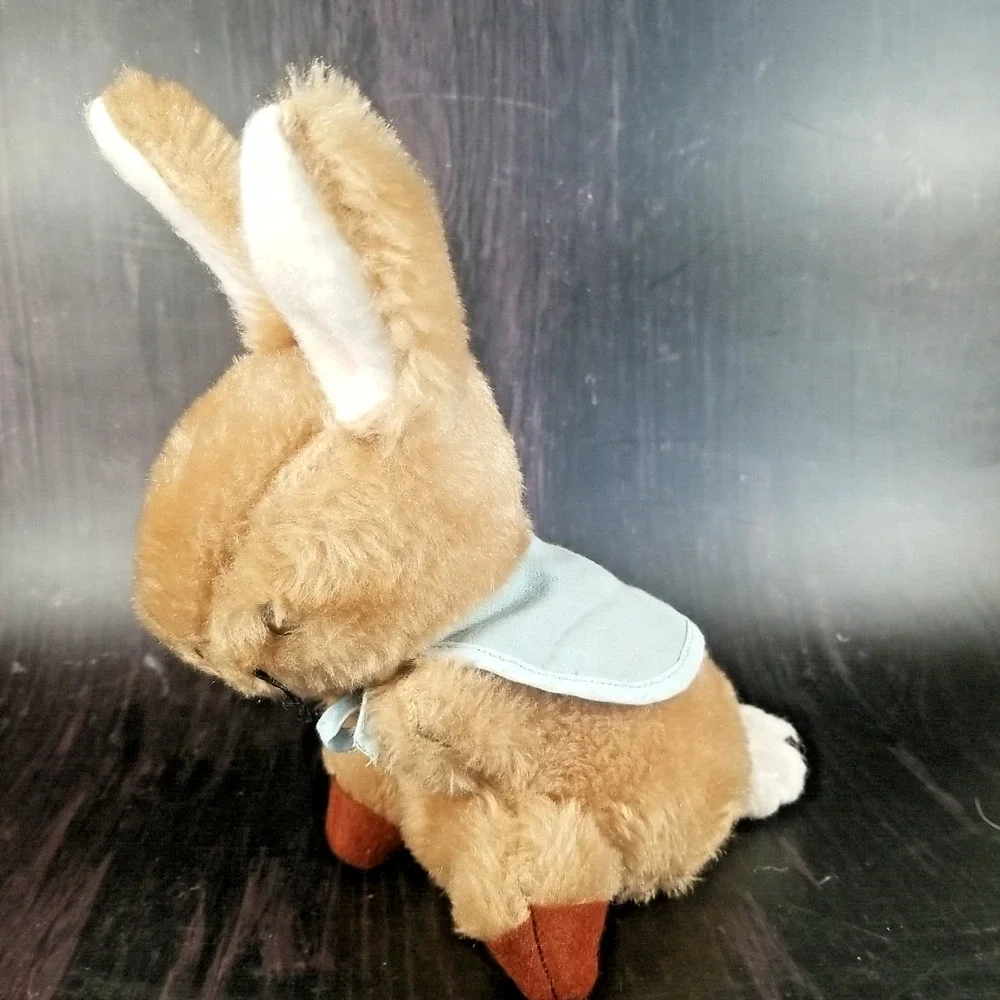 Vintage Stuffed Plush Animal Bunny Peter Rabbit Musical Wind Up Eden Toys READ